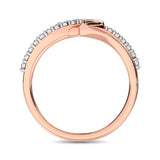 10K Rose Gold 1/20 Ct.Tw. Diamond Heart Ring