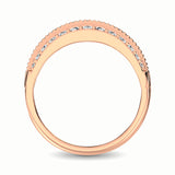 14K Rose Gold 1 Ct.Tw. Diamond Fashion Ring