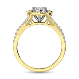 14K Yellow Gold  1 Ct.Tw. Diamond Engagement Ring
