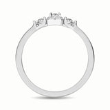 10K White Gold 1/3 Ct.Tw. Diamond Promise Ring