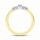 10K Yellow Gold 1/3 Ct.Tw. Diamond Promise Ring