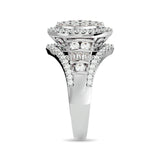 Diamond Engagement Ring 1 ct tw in 10K White Gold