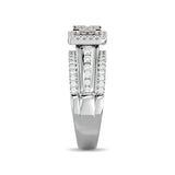 Diamond Engagement Ring 1 ct tw in 10K White Gold