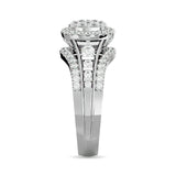 Diamond Engagement Ring 1 ct tw in 10K White Gold