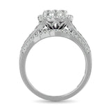 Diamond Engagement Ring 1 ct tw in 10K White Gold