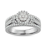 Diamond Engagement Ring 3/4 ct tw in 10K White Gold