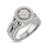 Diamond Engagement Ring 1 ct tw in 10K White Gold