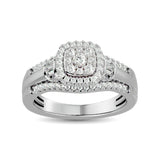 Diamond Engagement Ring 1/2 ct tw in 10K White Gold