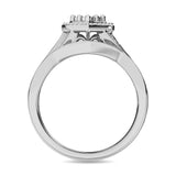 Diamond Bridal Ring 1/5 ct tw in Round-cut 10K in White Gold