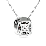 Diamond Round Shape Pendant 1/2 ct tw Round Cut in 14K White Gold