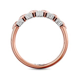 Diamond Stackable Band 1/10 ct tw in 10K Rose Gold