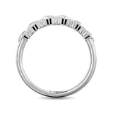 Diamond Stackable Band 1/10 ct tw in 10K White Gold