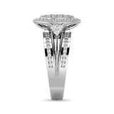 Diamond Engagement Ring 3/4 ct tw in 10K White Gold