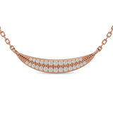 Diamond Fashion Pendant 1/4 ct tw in 10K Rose Gold