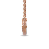 Diamond Fashion Pendant 1/4 ct tw in 10K Rose Gold