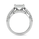 Diamond Engagement Ring 1 1/2 ct tw in 14K White Gold