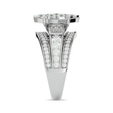 Diamond Engagement Ring 1 1/2 ct tw in 14K White Gold