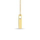 Diamond Fashion Pendant 1/10 ct tw in 10K Yellow Gold