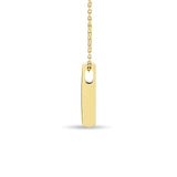 Diamond Fashion Pendant 1/10 ct tw in 10K Yellow Gold