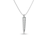Diamond Fashion Pendant 1/6 ct tw in 10K White Gold