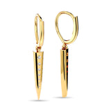 Diamond Fashion Earrings 1/6 ct tw in 10K Yellow Gold