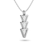 Diamond Fashion Pendant 1/10 ct tw in 10K White Gold