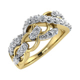 10K Yellow Gold 1/2 Ct Ct.Tw. Diamond Fashion Ring