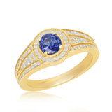 14ky sapphire ring