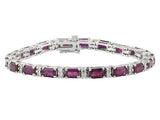 14kw ruby bracelet