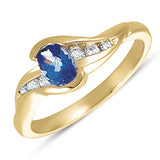 Tanzanite & Diamond Ring