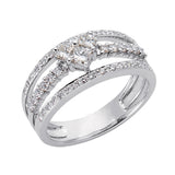 White Gold Diamond Ring