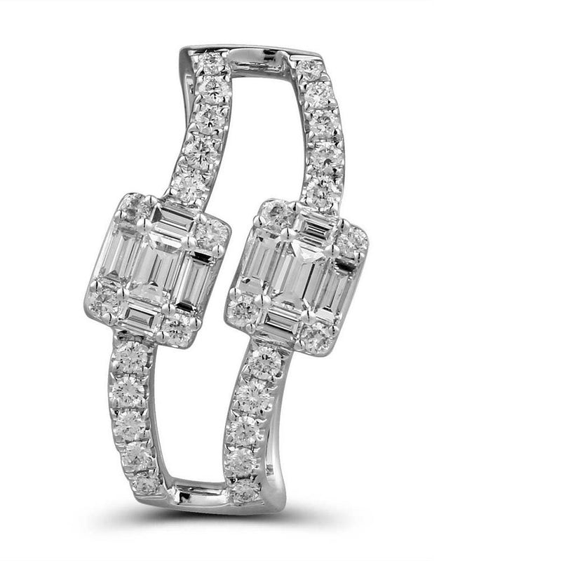 14kw diamond pendant