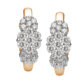 14kr diamond earrings