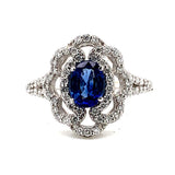 14kw sapphire ring