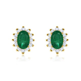 Emerald Fashion Studs