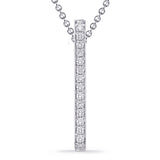 White Gold Diamond Pendant