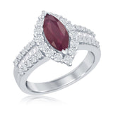 18kw ruby ring