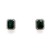 Emerald Fashion Studs