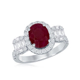 18kw ruby ring