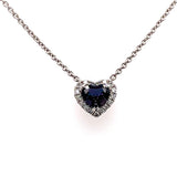 18k necklace with an IGI certified alexandrite
