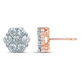 14K 0.15ct Diamond Earring